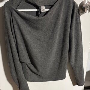 H&M Charcoal Cowl Neck Sweater